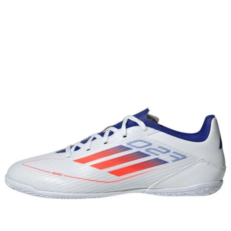 adidas F50 Club Indoor Boots 'White Solar Red Lucid Blue' IF1345 sold by KicksCrew