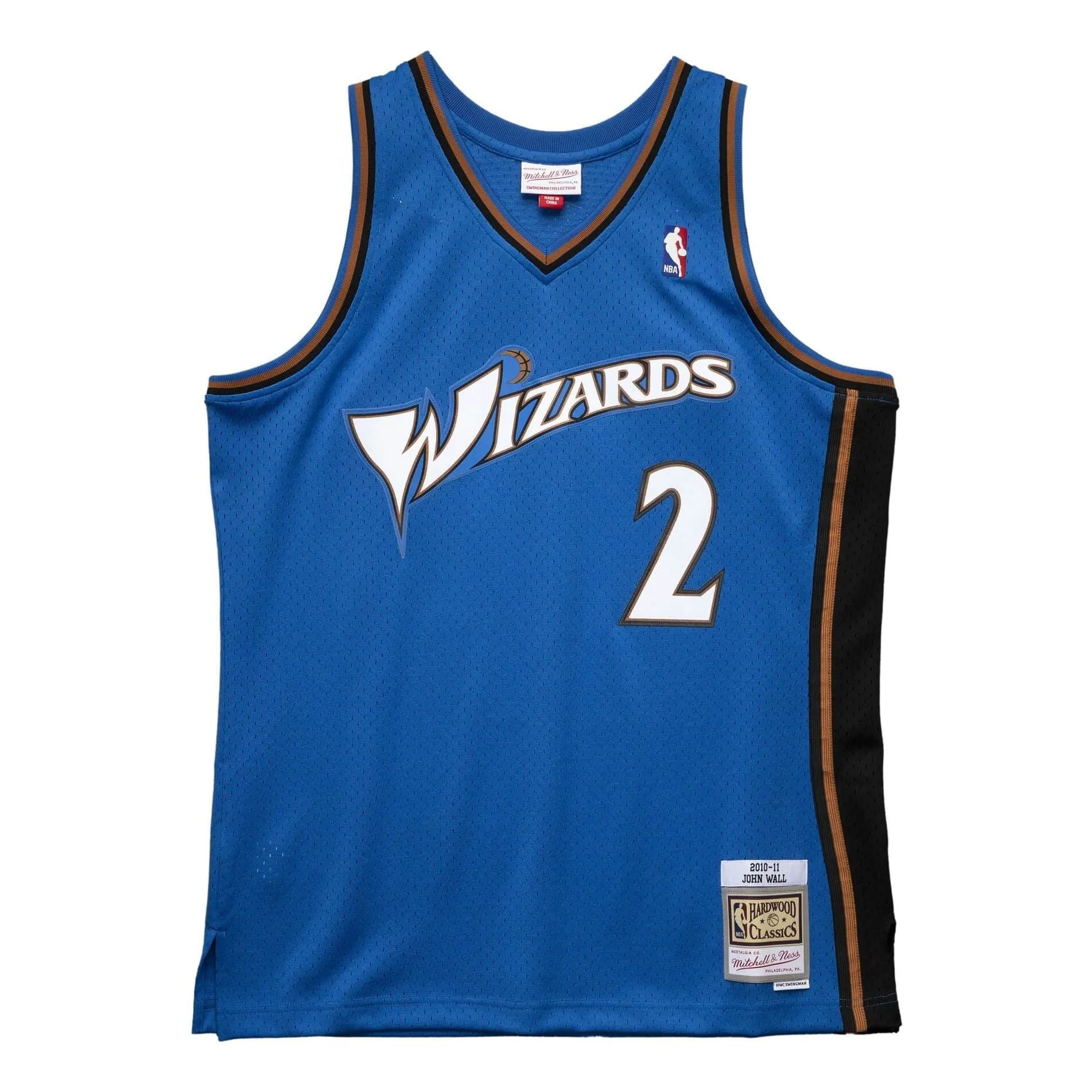 Mitchell & Ness NBA Washington Wizards 2010/11 Swingman Jersey 'John Wall Navy' 6961753 sold by KicksCrew