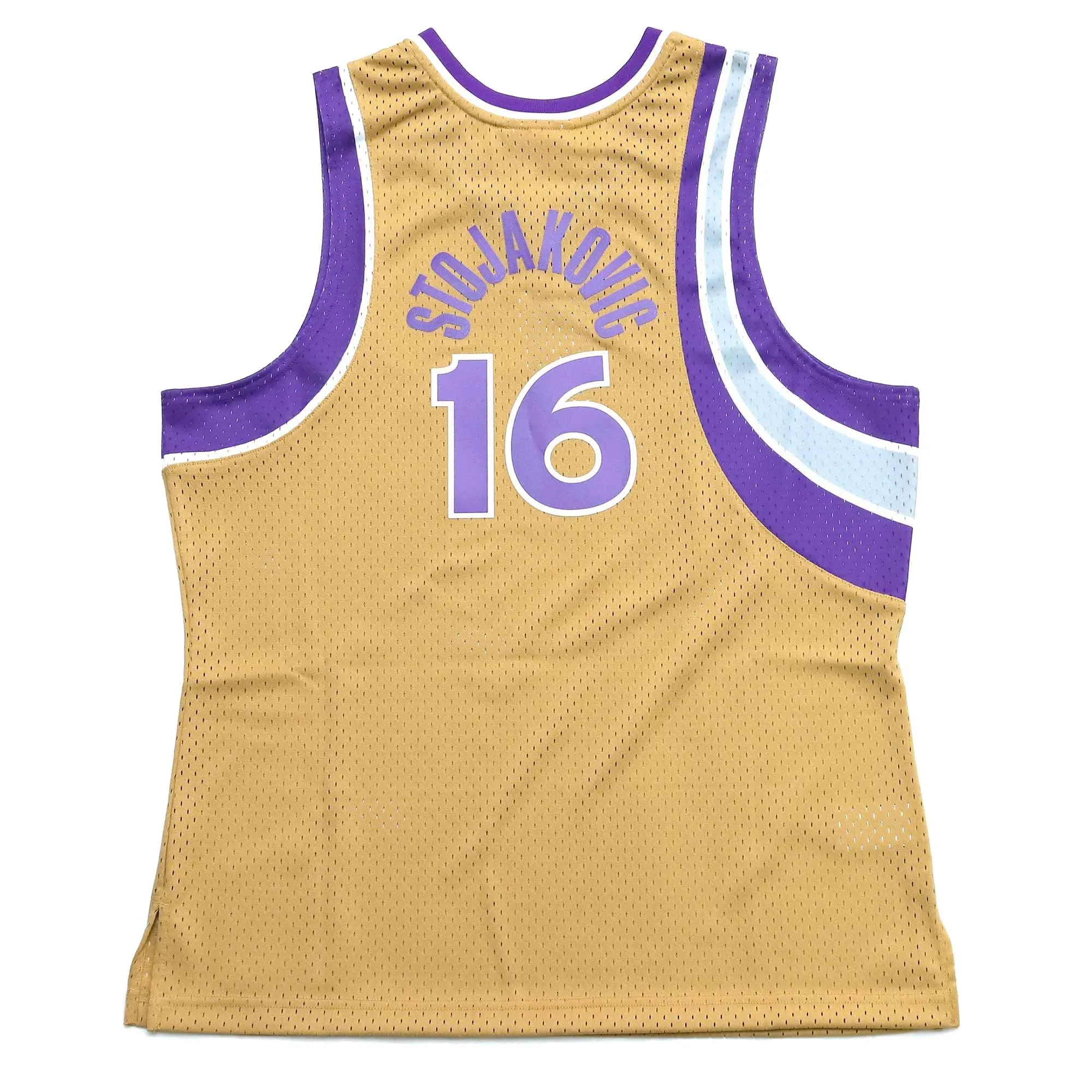 Mitchell & Ness NBA Sacramento Kings 2005/06 HWC Swingman Jersey 'Peja Stojakovic Gold' 200105758 sold by KicksCrew product image thumbnail 2