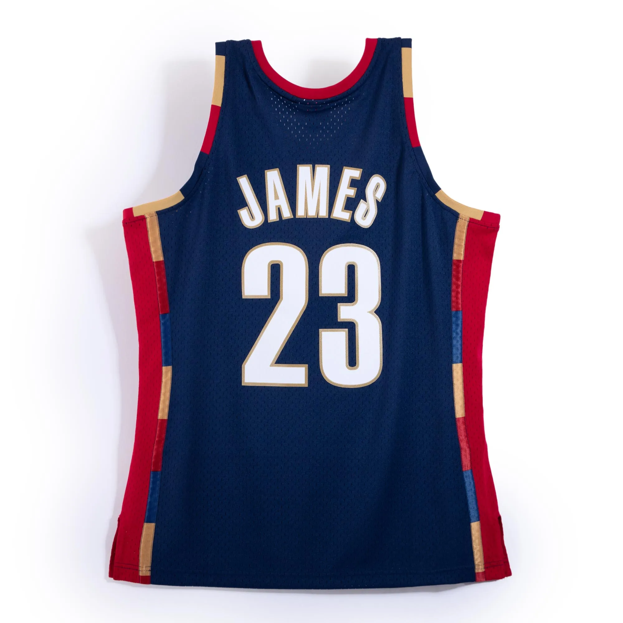 Mitchell & Ness NBA Cleveland Cavaliers 2008/09 HWC Swingman Jersey 'LeBron James Navy' 200105541 sold by KicksCrew product image thumbnail 2