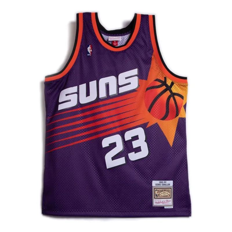 Mitchell & Ness NBA Phoenix Suns 1992/93 HWC Swingman Jersey 'Amare Stoudemire Purple' 8564122 sold by KicksCrew