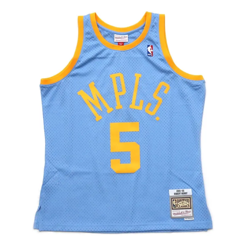 Mitchell & Ness NBA Los Angeles Lakers 2001/02 HWC Swingman Jersey 'Robert Horry Powder Blue' 200105799 sold by KicksCrew
