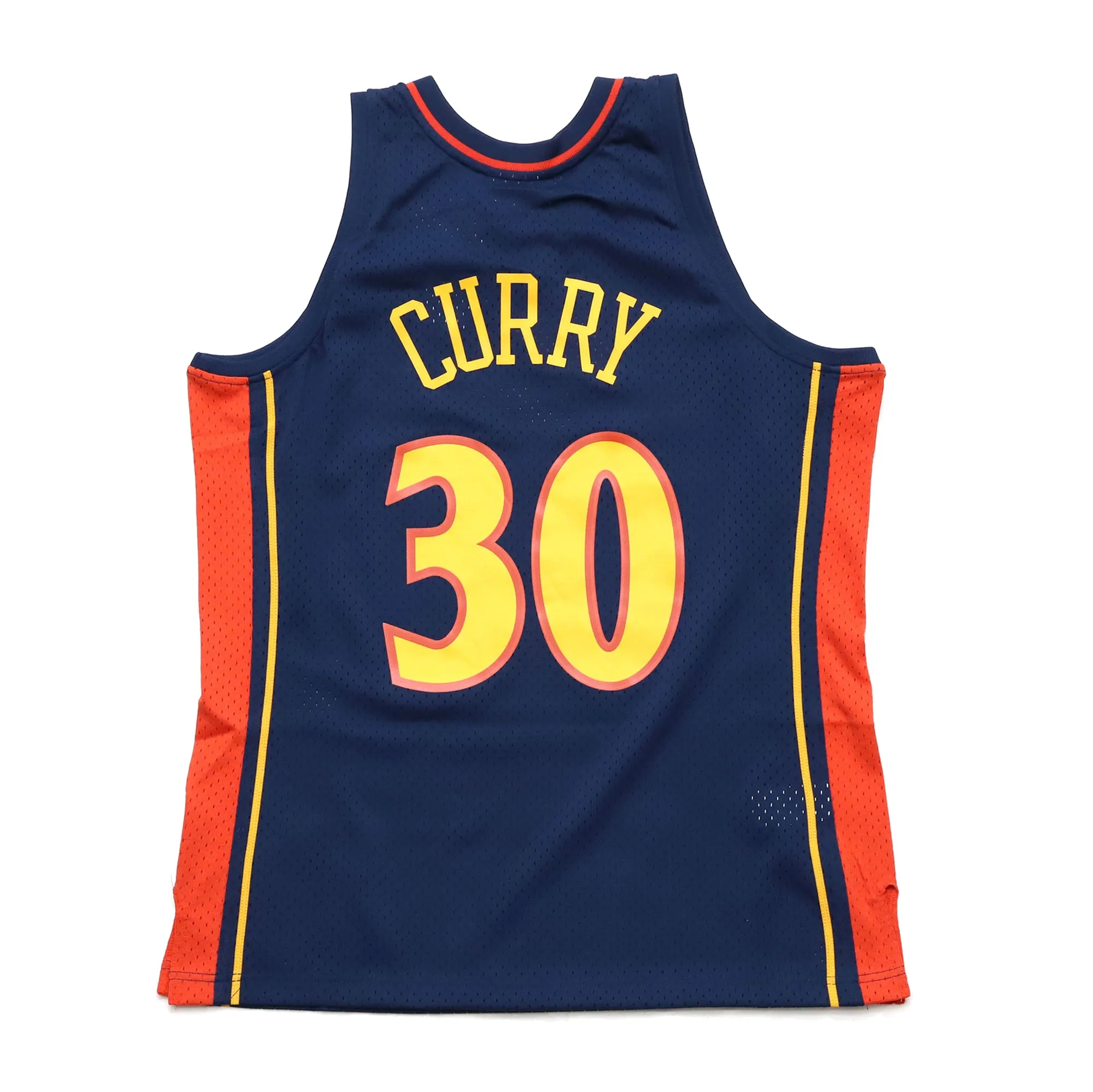 Mitchell & Ness NBA Golden State Warriors 2009/10 HWC Swingman Jersey 'Stephen Curry Navy' 200105600 sold by KicksCrew product image thumbnail 2