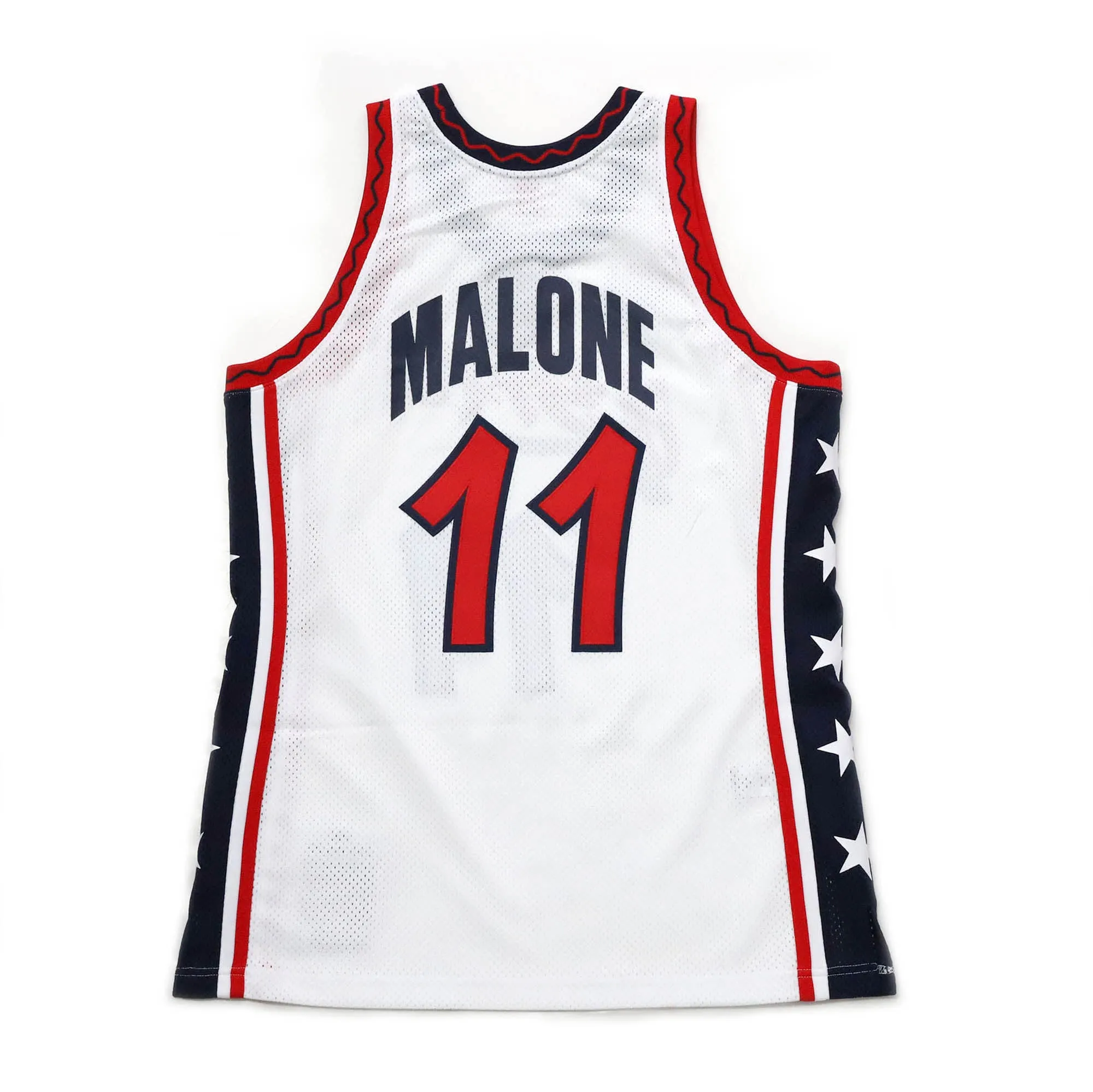 Mitchell & Ness Team USA 1996 Home Authentic Player Jersey 'Karl Malone' 5289016 sold by KicksCrew product image thumbnail 2