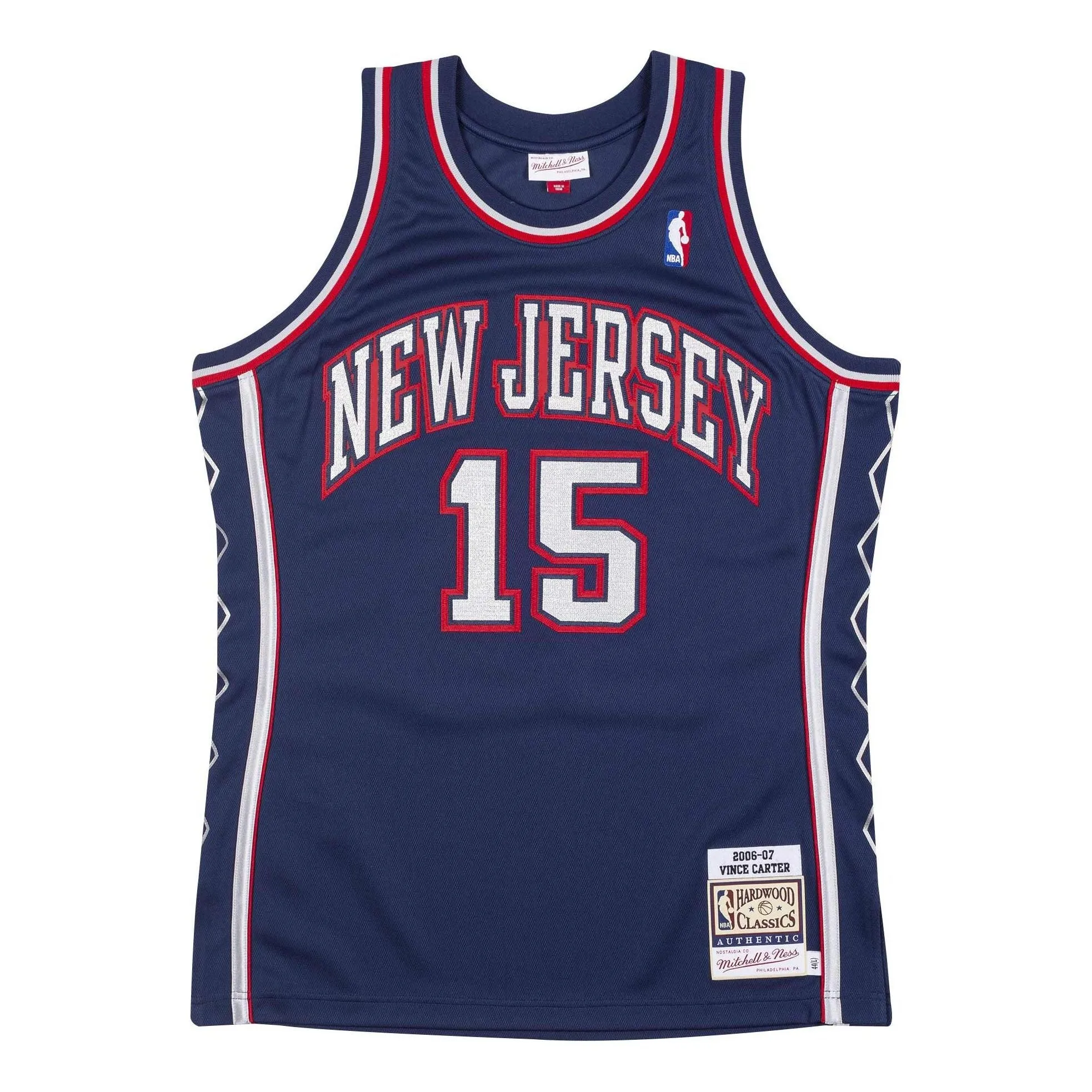 Mitchell & Ness NBA 2006/07 Authentic Jersey 'Vince Carter New Jersey Nets Blue' 200438640 sold by KicksCrew
