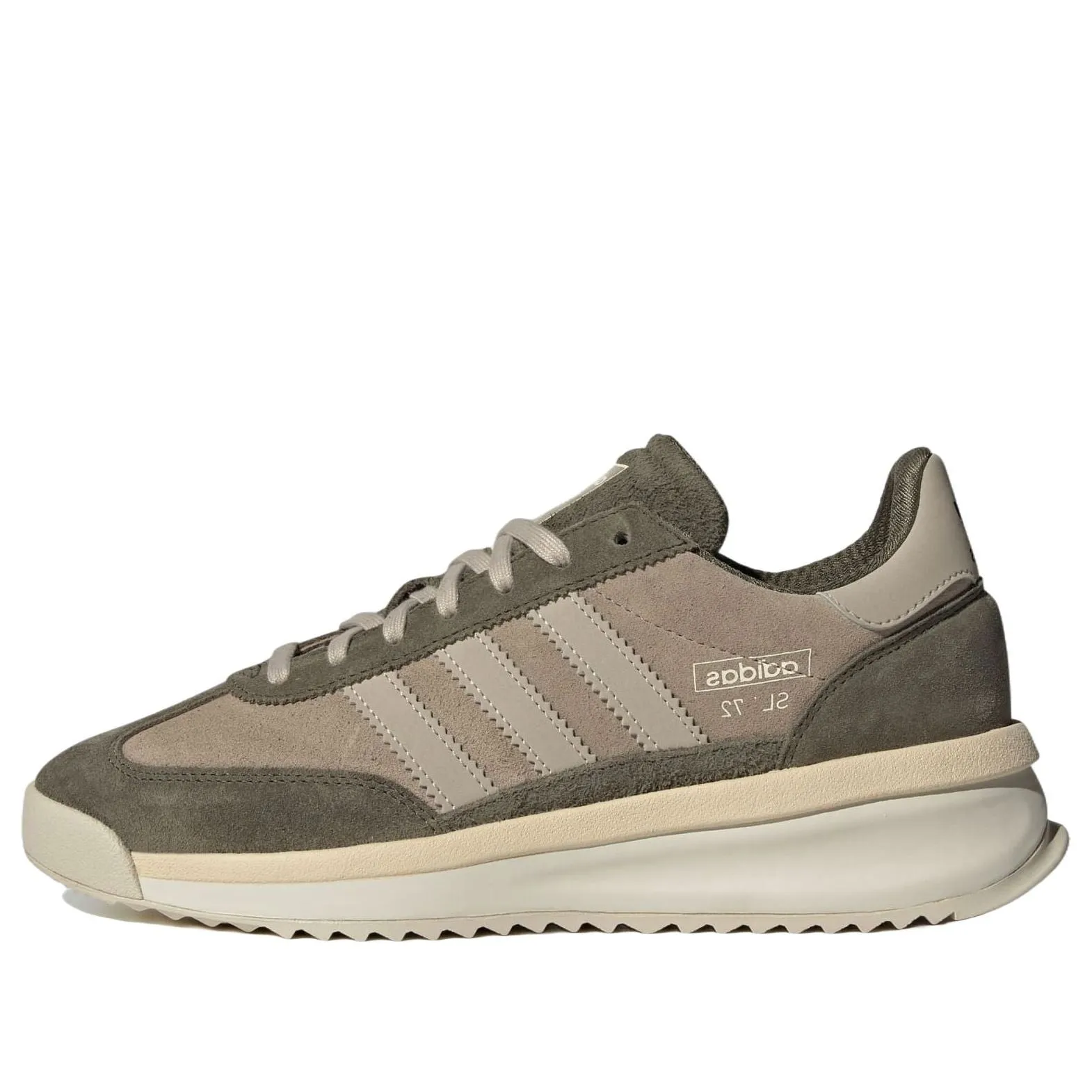 adidas SL 72 RTN 'Blanch Cargo Putty Mauve Olive Strata' IH5632 sold by KicksCrew