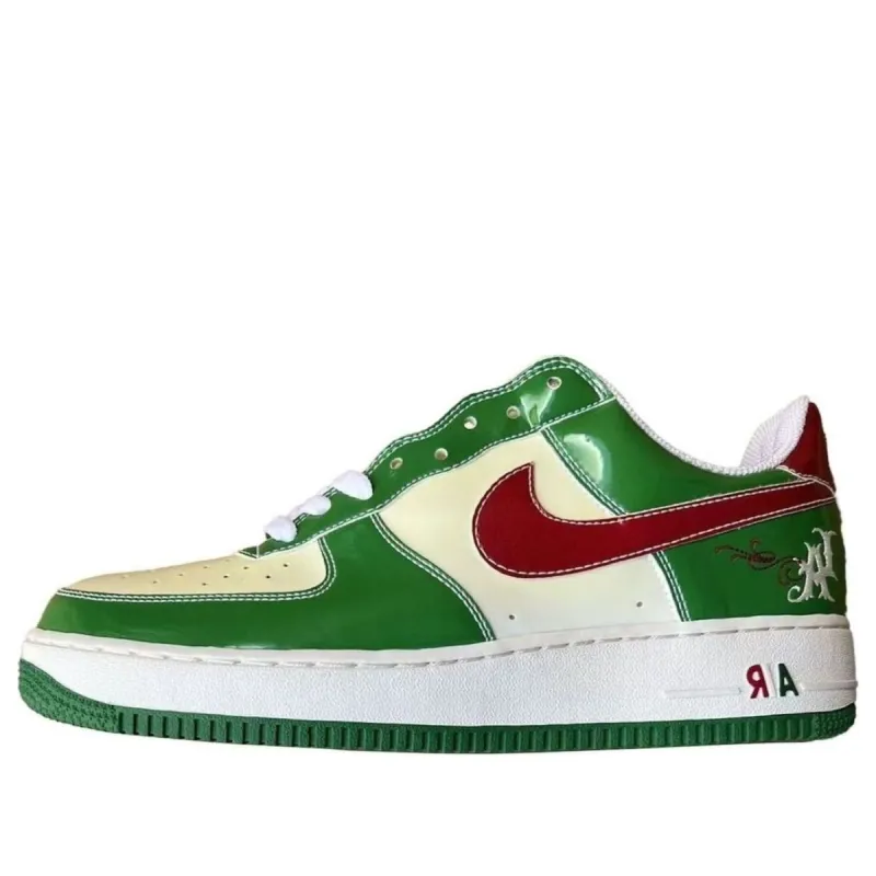 Nike Air Force 1 Low ' White Classic Green Varsity Red' 306146-131 sold by KicksCrew