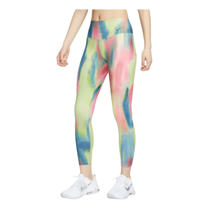 (WMNS) Nike Artist Collection High Waisted 7/8 Leggings Asia Sizing 'Aster Pink Black' HF5594-629 sold by KicksCrew