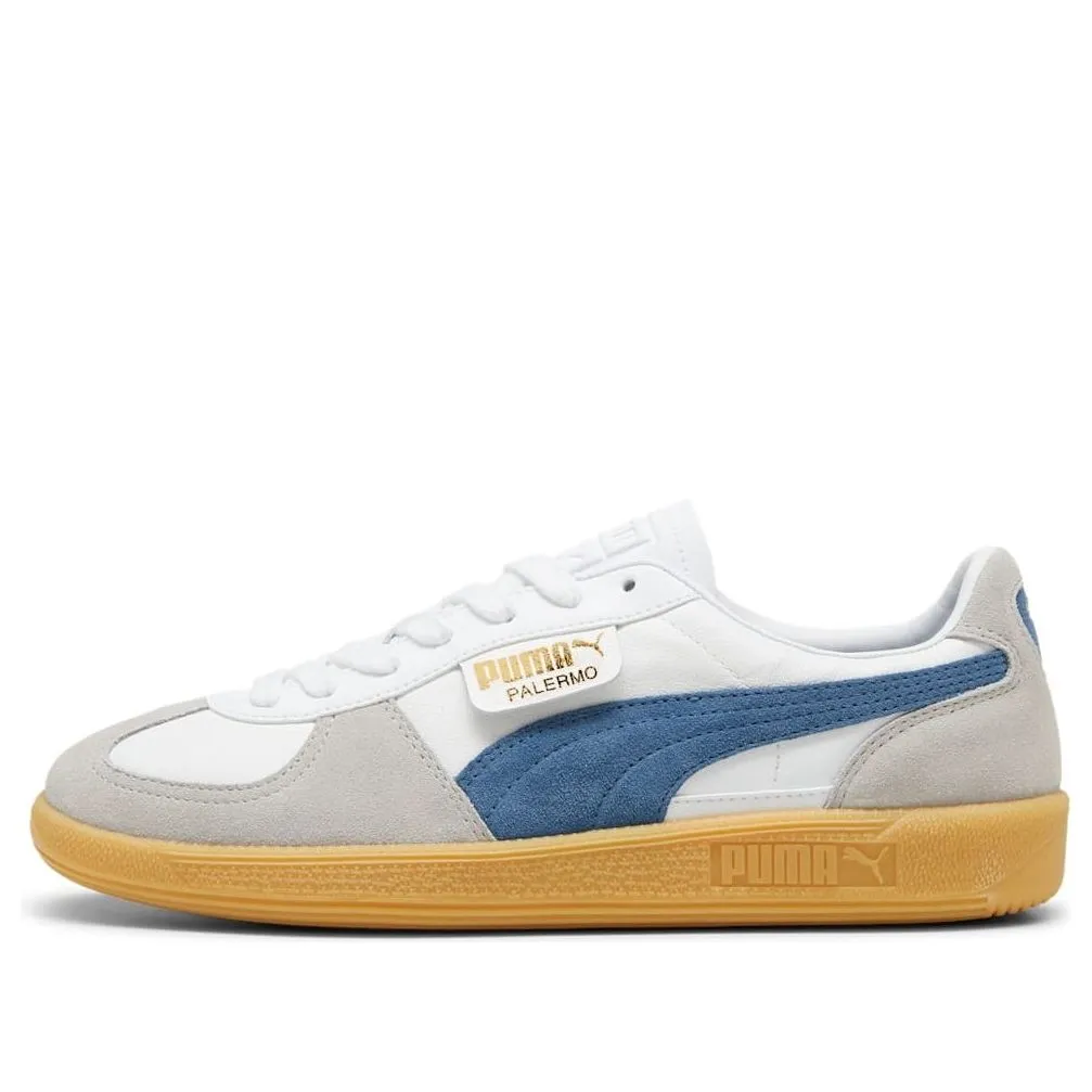 PUMA Palermo Leather 'White Blue Horizon' 396464-14 sold by KicksCrew