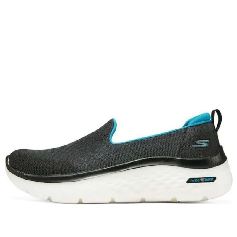 (WMNS) SKECHERS Go Walk Hyper Burst-Lunar Mars 'Black Green' 124577-BKTQ sold by KicksCrew