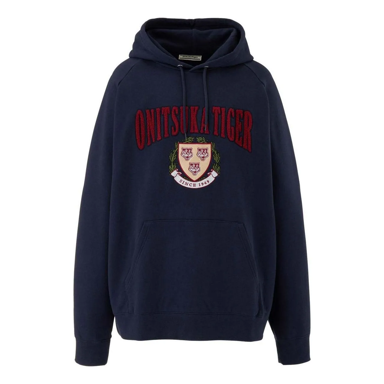 Onitsuka Tiger Graphic Hoodie 'Navy' 2183B375-400 sold by KicksCrew