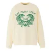 Onitsuka Tiger Graphic Sweatshirt 'Off White Green' 2183B406-700 sold by KicksCrew
