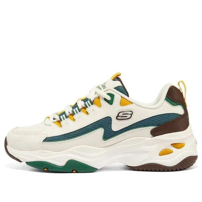 (WMNS) Skechers D'Lites 4.0 Low-Top Running Shoes White/Green 149915-WMLT sold by KicksCrew