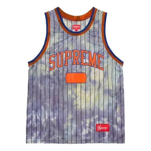 Supreme FW20 Week 2 Dyed Basketball Jersey 'Black Purple Red' SUP-FW20-080 sold by KicksCrew