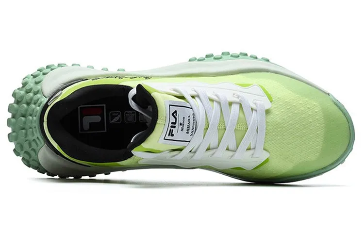 Mihara x FILA Fm9 Low Top Running Shoes Green F12M124138FSG sold by KicksCrew product image thumbnail 4