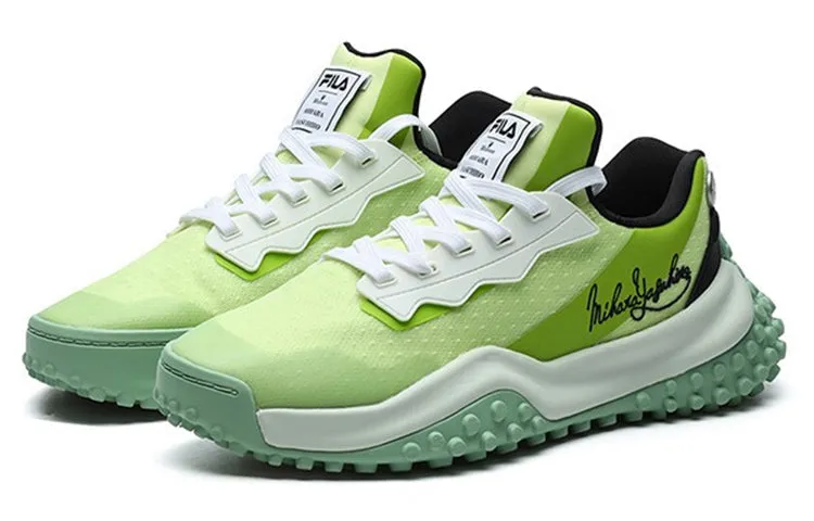 Mihara x FILA Fm9 Low Top Running Shoes Green F12M124138FSG sold by KicksCrew product image thumbnail 3
