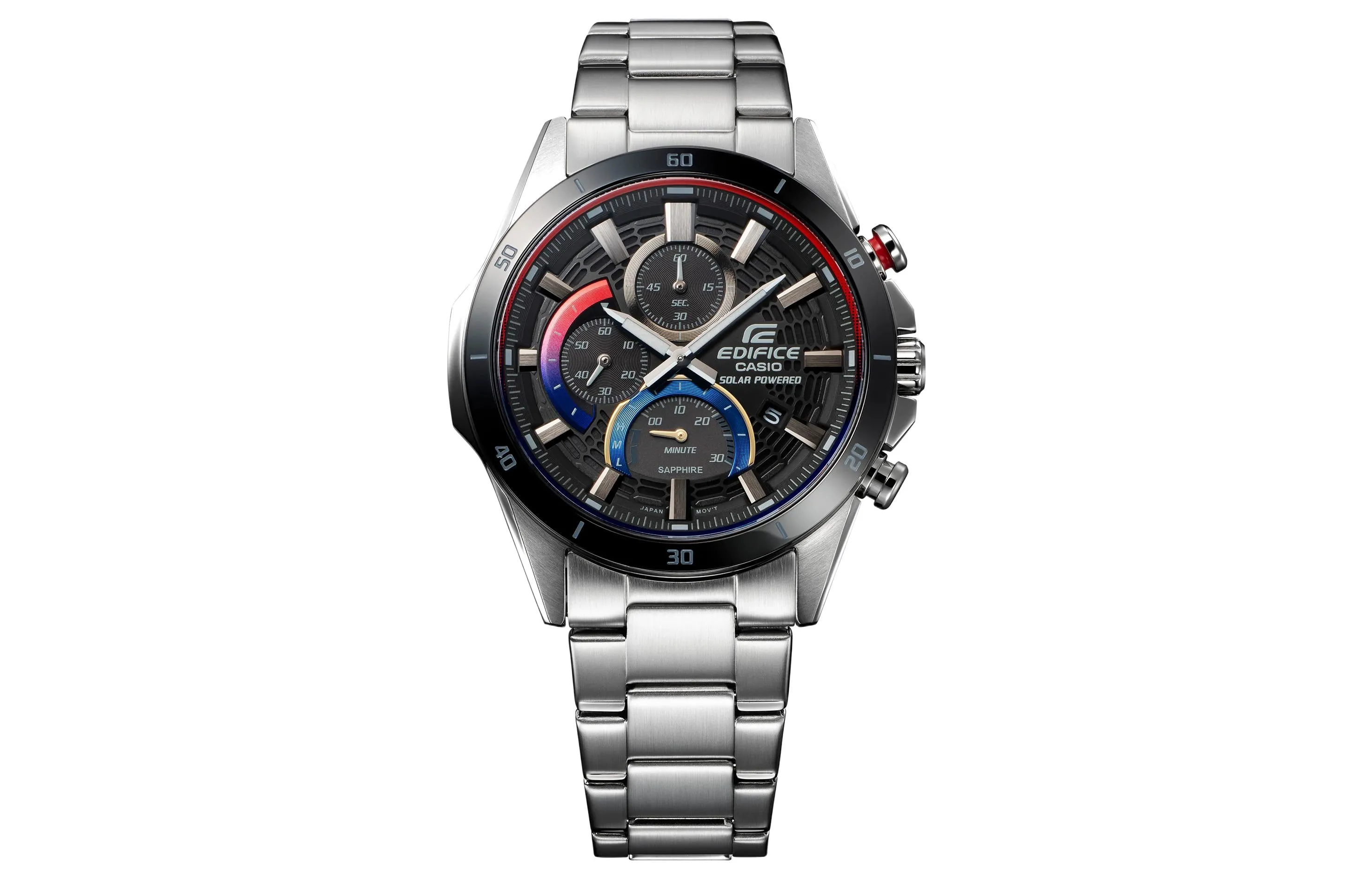 CASIO EDIFICE Gradient Series Waterproof Sports Solar Energy Watch Solar Powered Analog EFS-S610HG-1AV sold by KicksCrew product image thumbnail 2