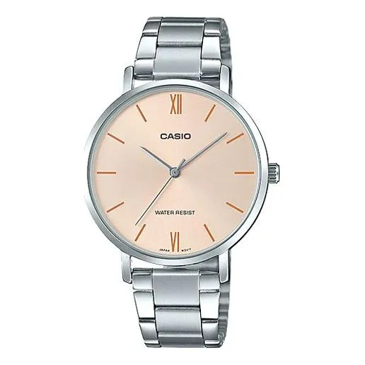 CASIO Quartz Stainless Steel Strap Waterproof Analog LTP-VT01D-4B sold by KicksCrew