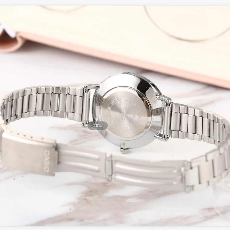 CASIO Quartz Stainless Steel Strap Waterproof Analog LTP-VT01D-4B sold by KicksCrew product image thumbnail 5