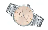 CASIO Quartz Stainless Steel Strap Waterproof Analog LTP-VT01D-4B sold by KicksCrew