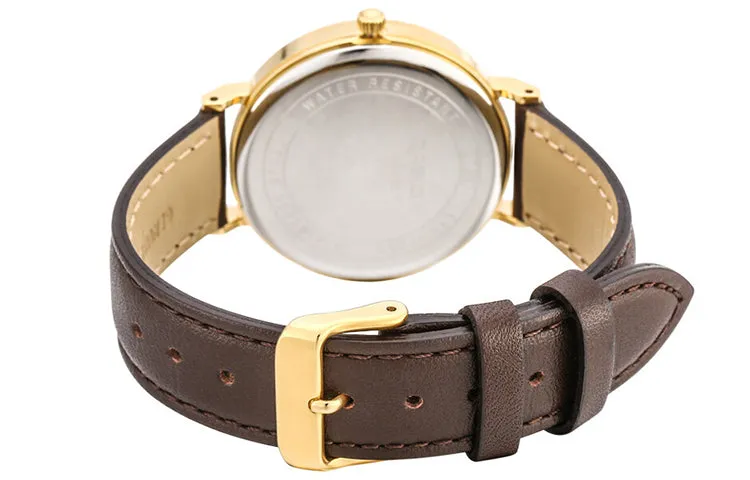 CASIO Serieses White/Brown Waterproof Analog LTH-1060GL-7APF sold by KicksCrew product image thumbnail 2