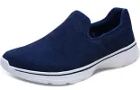 Skechers Go Walk4 Light Casual Lazy Shoes Blue/White 54167-NVGY sold by KicksCrew