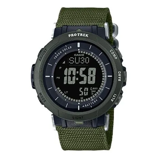 Casio Pro Trek Digital Watch 'Green Black' PRG-30B-3PR sold by KicksCrew