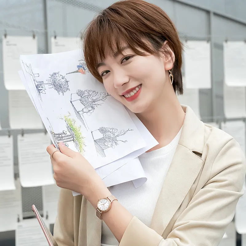 Casio Sheen x Beast Analog Watch 'Rose Gold White' SHS-D300PGM-4APR sold by KicksCrew product image thumbnail 2