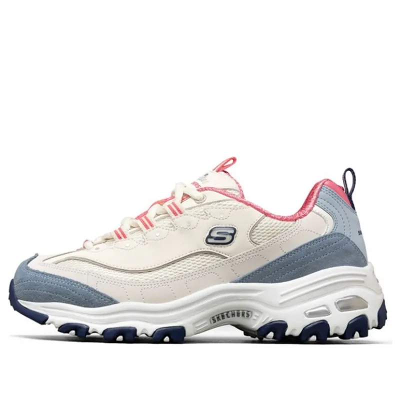(WMNS) Skechers D'Lites 1.0 low running Shoes GS Blue 13167-NTBL sold by KicksCrew