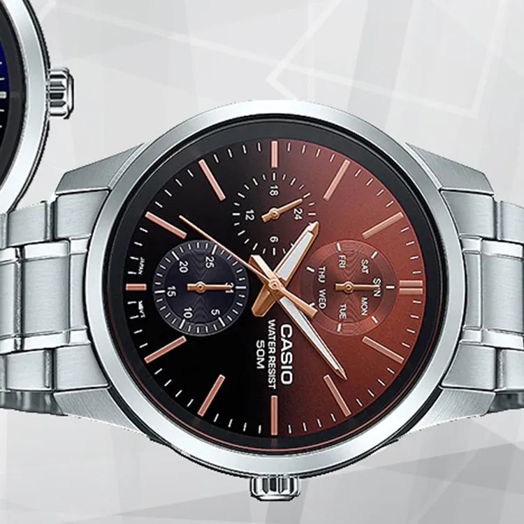 CASIO Male DRESS Japan / South Korea Fashion Sports Analog MTP-E330D-5AV sold by KicksCrew product image thumbnail 2