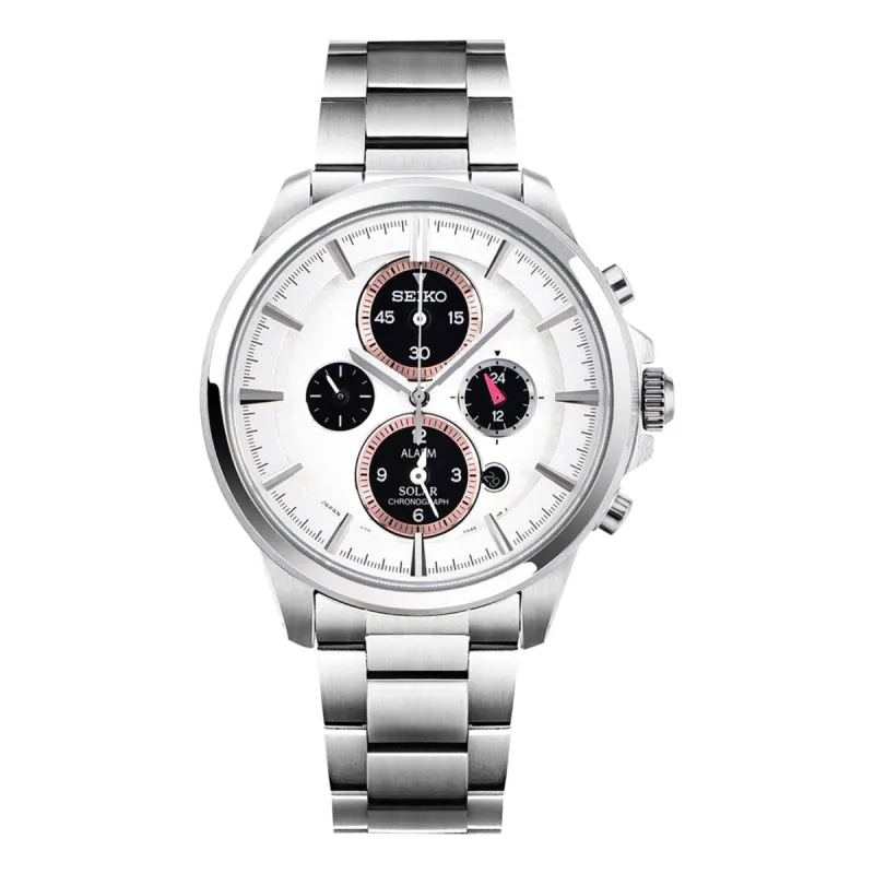Men's SEIKO Multifunction Solar Energy quartz Watch White SSC033J1 sold by KicksCrew