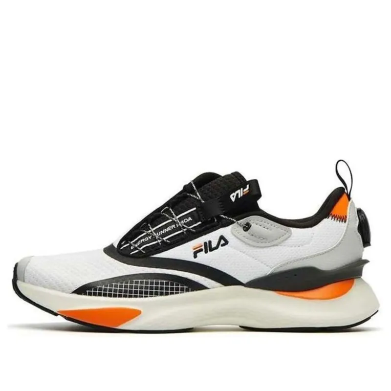 FILA Athletics Low White/Black/Orange A12M132208FWB sold by KicksCrew