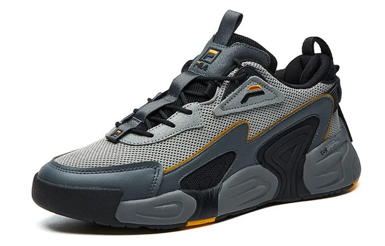 FILA Vortex Low Top Grey/Black F12M111234FAB sold by KicksCrew product image thumbnail 2