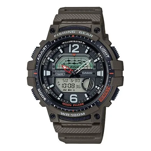 CASIO Sports Quartz Waterproof Mens Analog/Digital Combo WSC-1250H-3A sold by KicksCrew