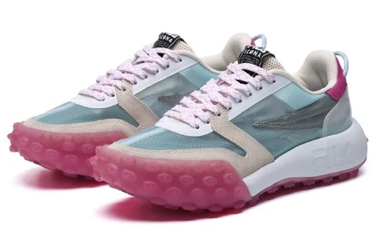 (WMNS) FILA Gara Low-Dad Shoes Blue/White F12W124140FWE sold by KicksCrew product image thumbnail 3