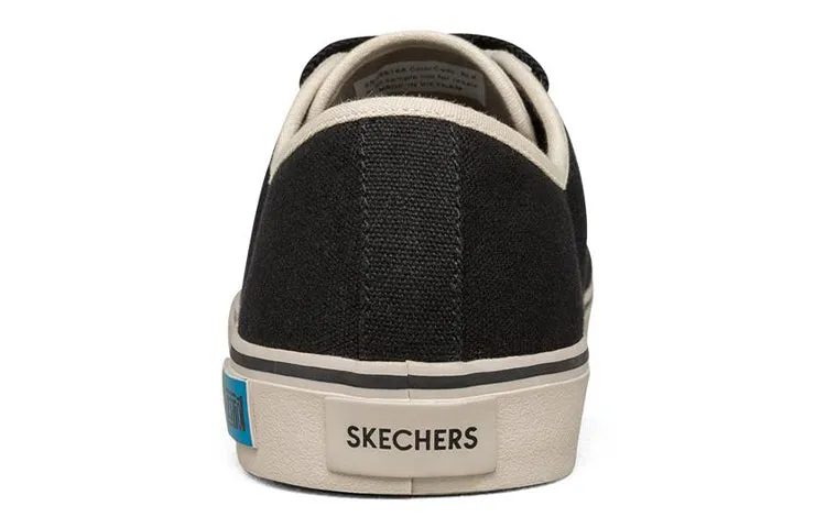 (WMNS) Skechers V lites Canvas Shoes Black 66666347-BLK sold by KicksCrew product image thumbnail 4