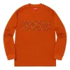 Supreme SS19 International LS Tee Rust Logo Tee SUP-SS19-823 sold by KicksCrew