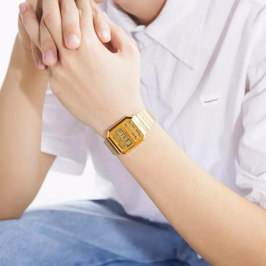 Casio Youth Digital Watch 'Gold' A100WEG-9APR sold by KicksCrew product image thumbnail 2