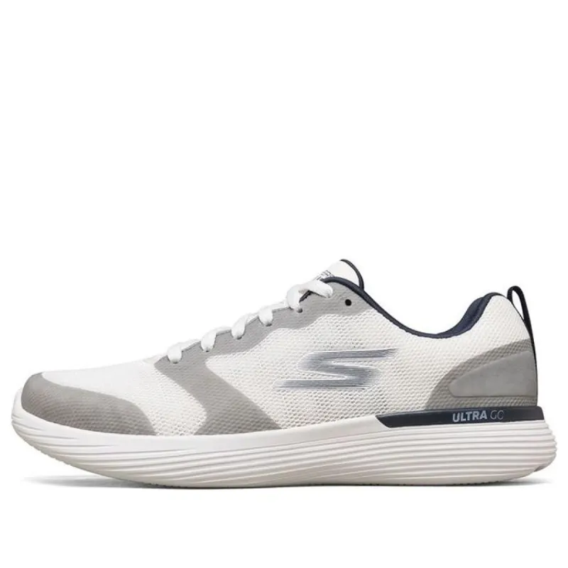 Skechers Go Run 400 V2 White/Gray 220027-WLGB sold by KicksCrew
