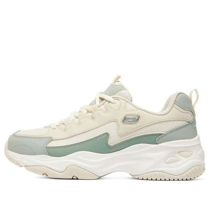 (WMNS) Skechers D'lites 4.0 Low-Top Daddy Shoes Creamy '' 149491-NTOL sold by KicksCrew
