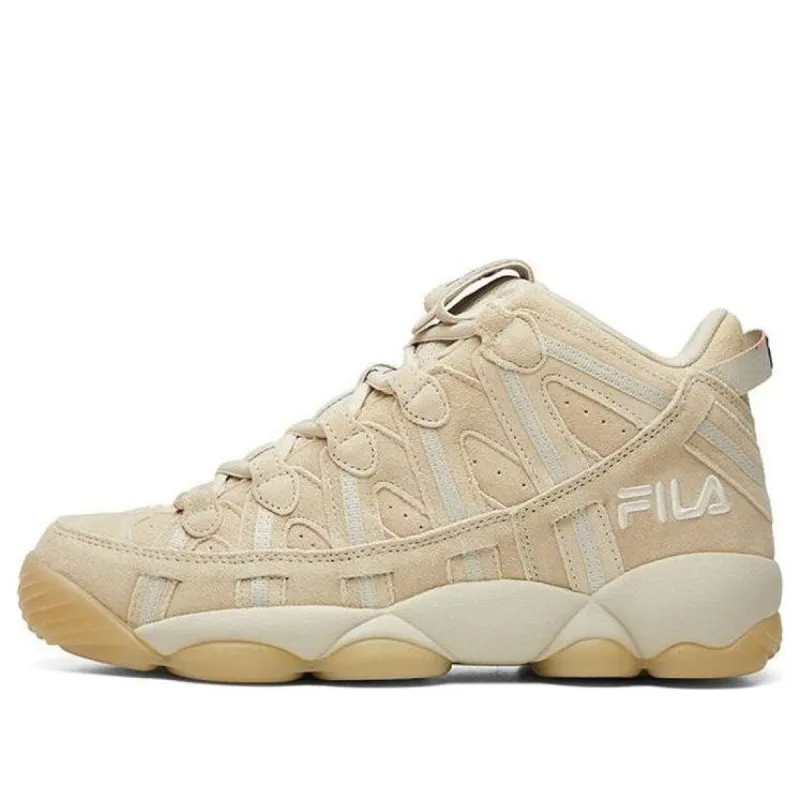 (WMNS) FILA Spaghetti Mid- Oatmeal F12W041243FOM sold by KicksCrew