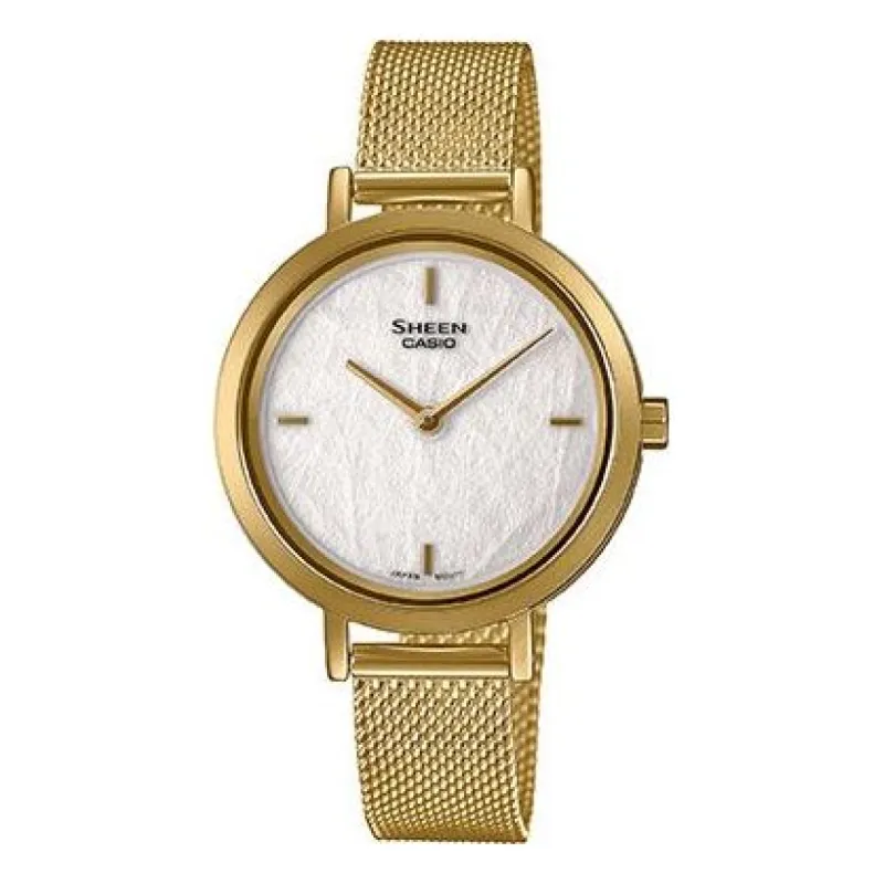 CASIO SHEEN Series Subject Minimalistic Business Casual Watch Analog SHE-C150GM-7AUPFP sold by KicksCrew