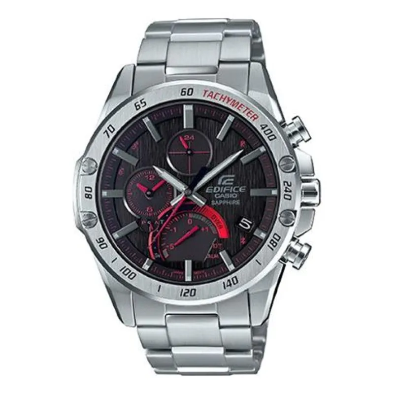 CASIO Quartz EDIFICE Waterproof Sports Sapphire Crystal Solar Powered Mens Analog EQB-1000XYD-1APR sold by KicksCrew