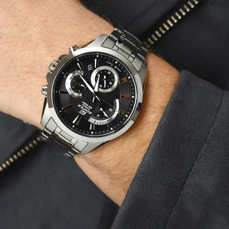 CASIO EDIFICE Stainless Steel Strap Mens Analog EFV-580D-1A sold by KicksCrew product image thumbnail 2