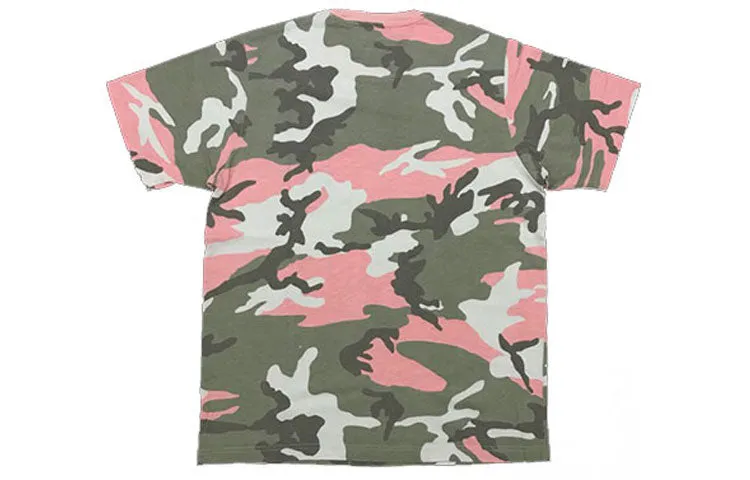 Supreme Pocket Tee Pink Camo Camouflage Short Sleeve Unisex 'Pink Gray' SUP-SS18-350 sold by KicksCrew product image thumbnail 2