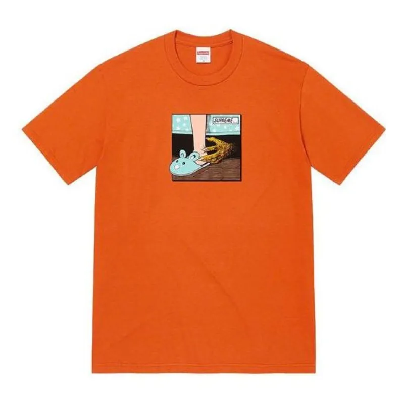 Supreme Week 18 Bed Tee Pattern Printing Round Neck Short Sleeve Unisex SUP-FW21-376 sold by KicksCrew