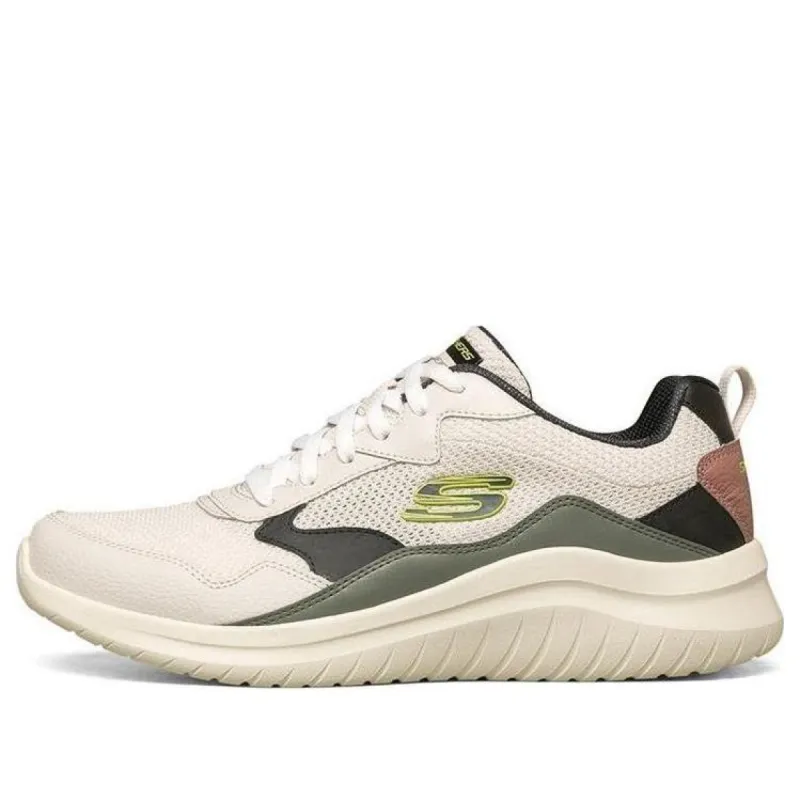 Skechers Ultra Flex 2.0 Low Top Running Shoes White/Green/Black 232272-WMLT sold by KicksCrew