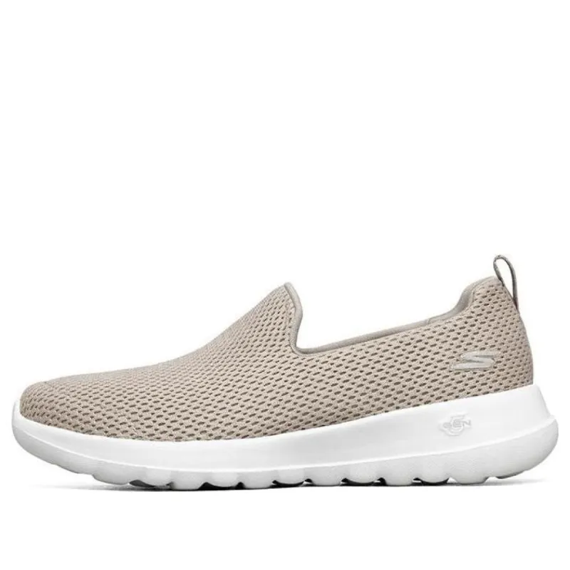 (WMNS) Skechers Go Walk Joy Low-Top Slip-on Shoes Beige 'Graybrown Gold' 124090-TPGD sold by KicksCrew