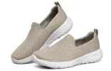 (WMNS) Skechers Go Walk Joy Low-Top Slip-on Shoes Beige 'Graybrown Gold' 124090-TPGD sold by KicksCrew