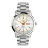 Men's SEIKO No. 5 Mechanical Business Casual Automatic Watch Gold SNKM85J1 sold by KicksCrew